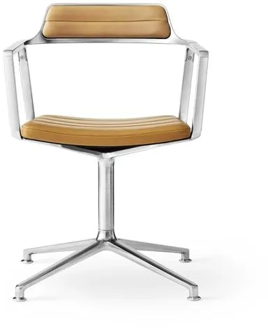 Vipp 452 Drejestol Sand Lær